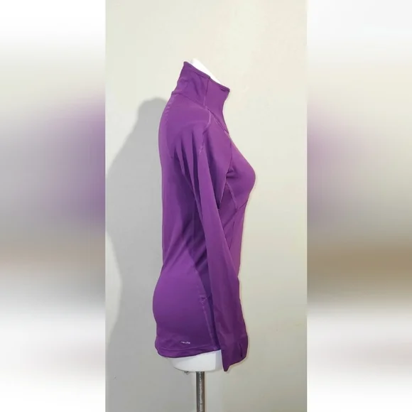 Adidas Climalite 1/2 Zip Long Sleeve Women's Size Small - Picture 2 of 6